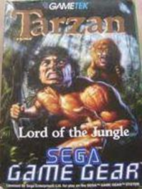 Tarzan: Lord of the Jungle PAL Sega Game Gear PAL box art